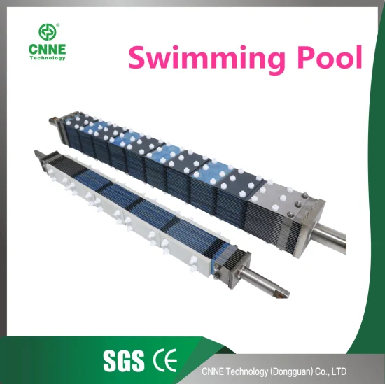 수영장 물 처리를 위해 전문적으로 제조된 티타늄 양극