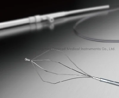 내시경 장비, CE 인증서가 있는 Ercp용 일회용 회전 담석 추출 바구니